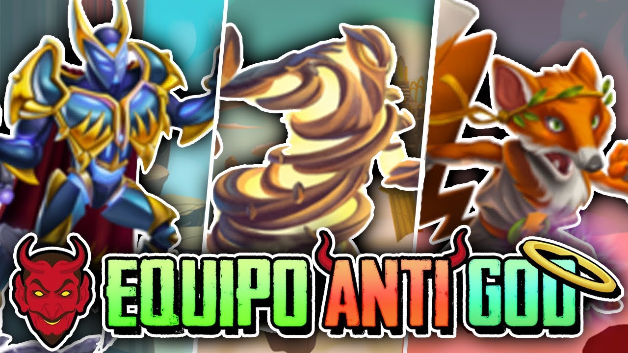 EQUIPO ANTI GOD!! 😈 - FARADAY + TESADAY + MERCURIUS - Monster Legends