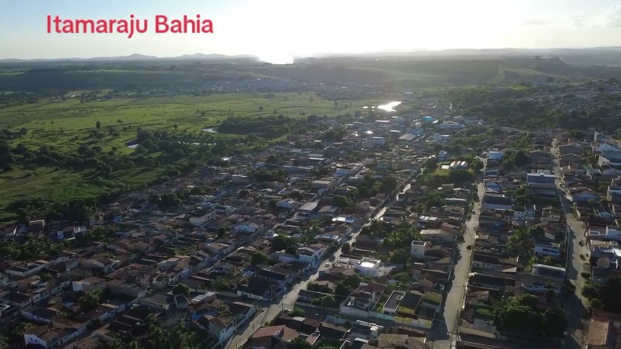 Vista aérea de Itamaraju 