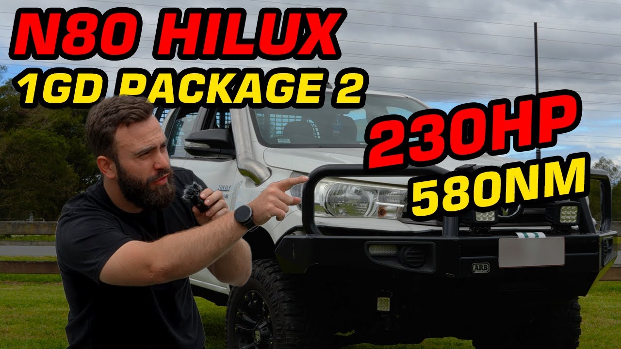 ОГРОМНЫЙ крутящий момент N80 1GD Toyota Hilux Package — как мы это сделали?