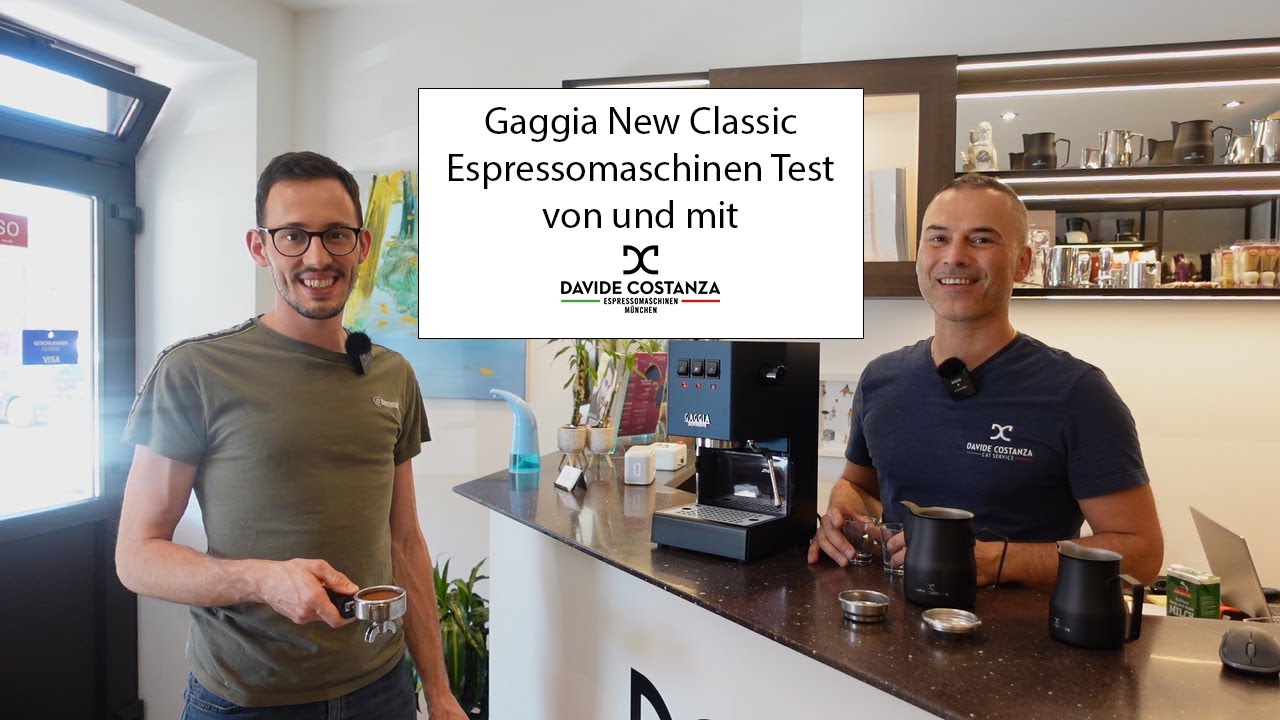 Gaggia New Classic oder Gaggia Pro ? Wie reinigen oder entkalken Sie? Wie schmeckt der Espresso ?