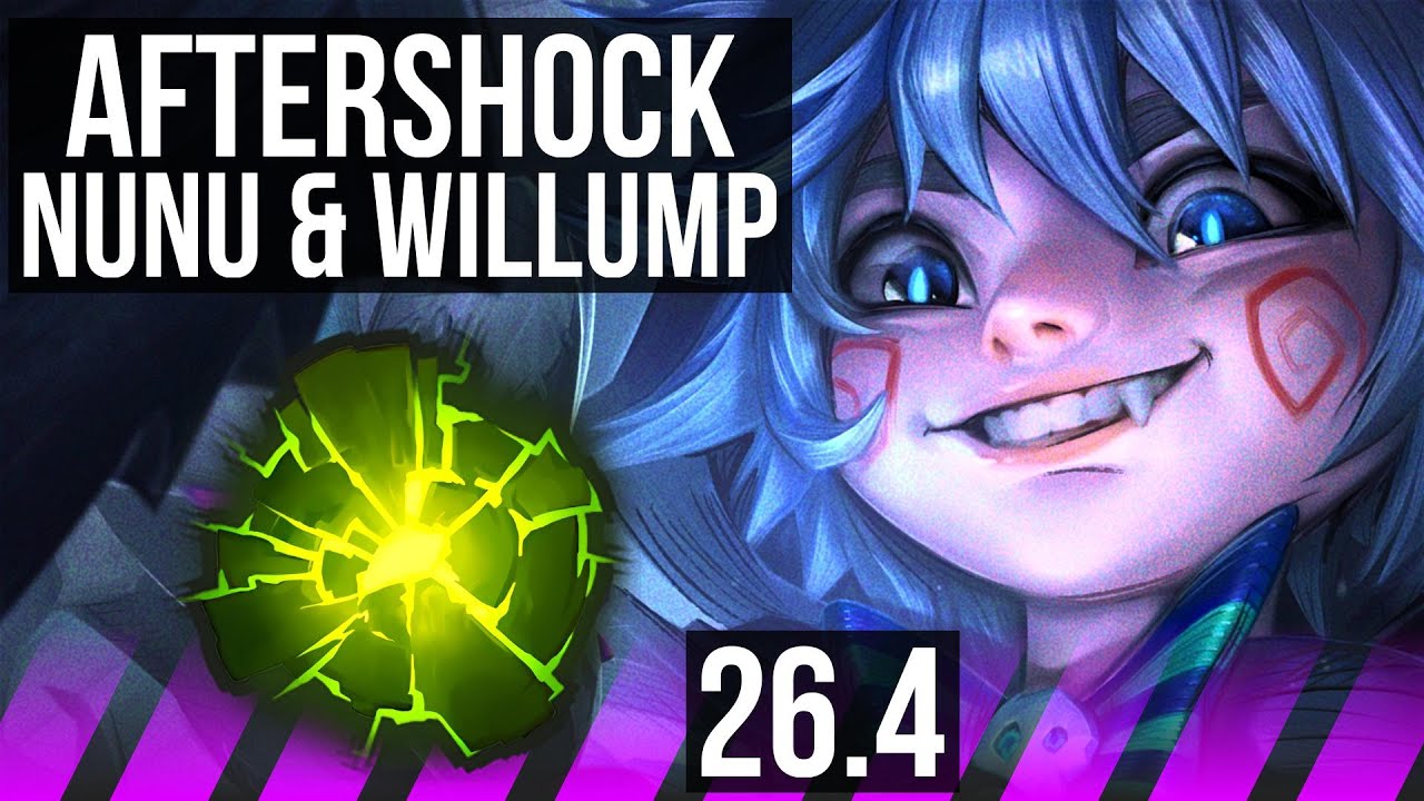 NUNU & WILLUMP & Zac vs NEEKO & Caitlyn (SUP) | Aftershock | EUW Master | 26.4