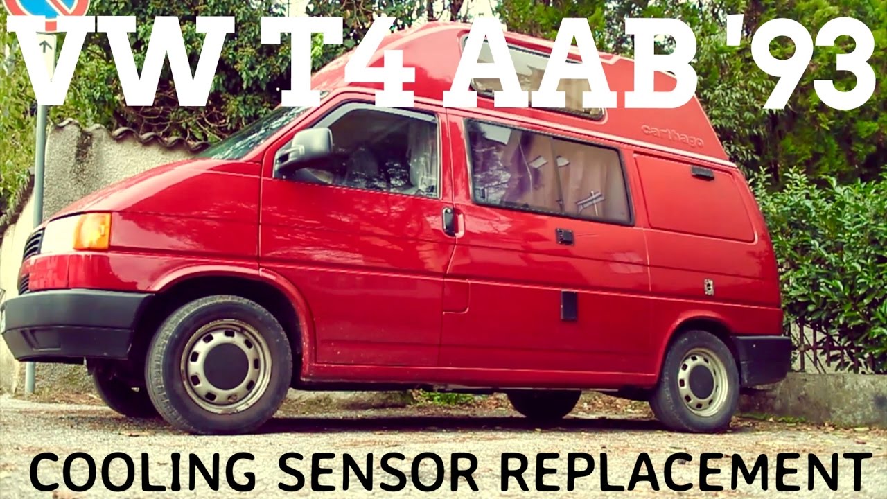 VW T4 AAB TRANSPORTER COOLANT TEMPERATURE SENSOR REPLACEMENT