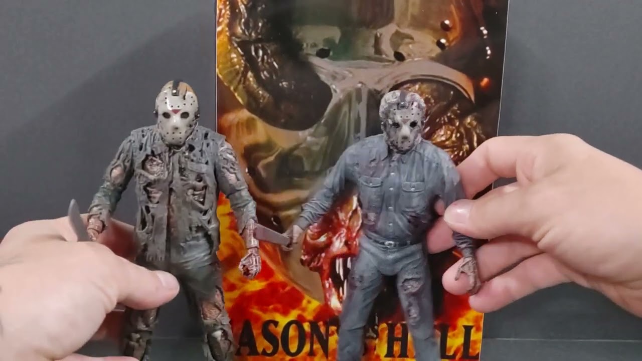 Custom jason Voorhees figures.  kane hodder versions