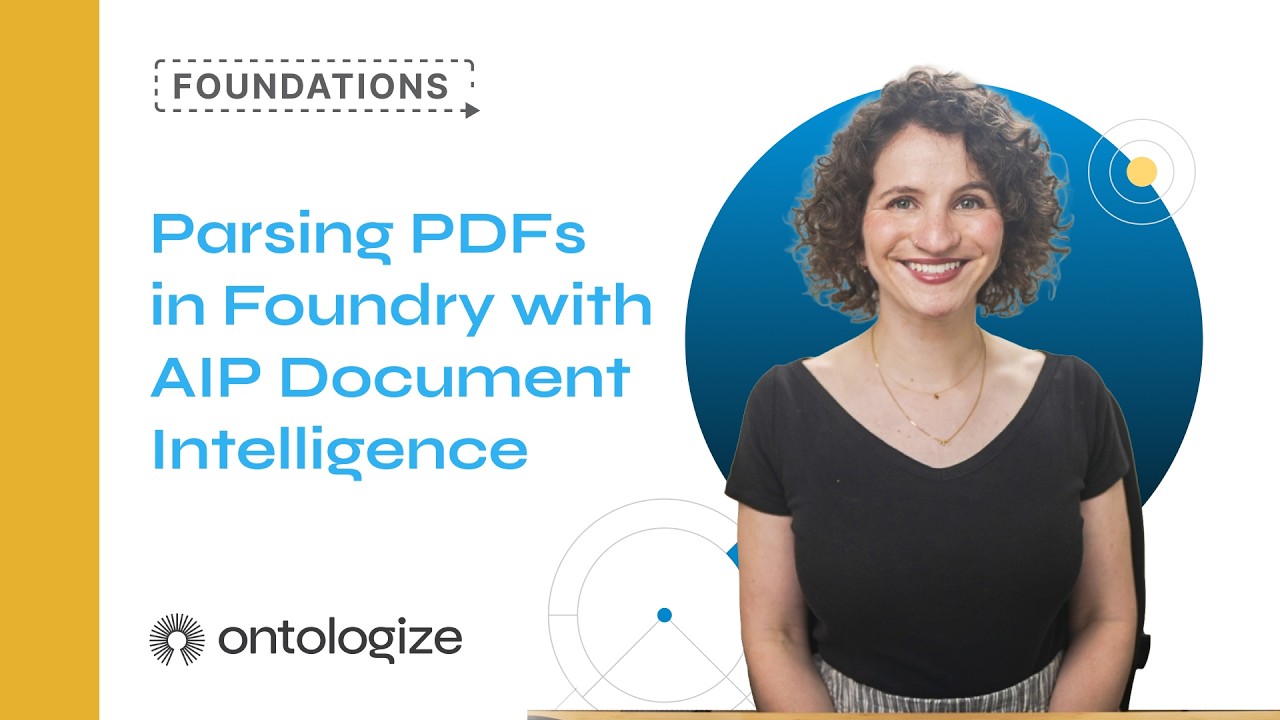 Распознавание PDF в Foundry с помощью AIP Document Intelligence