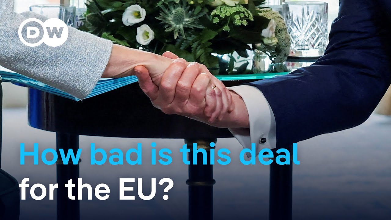 French PM: EU-US trade deal a 'dark day' for Europe | DW News