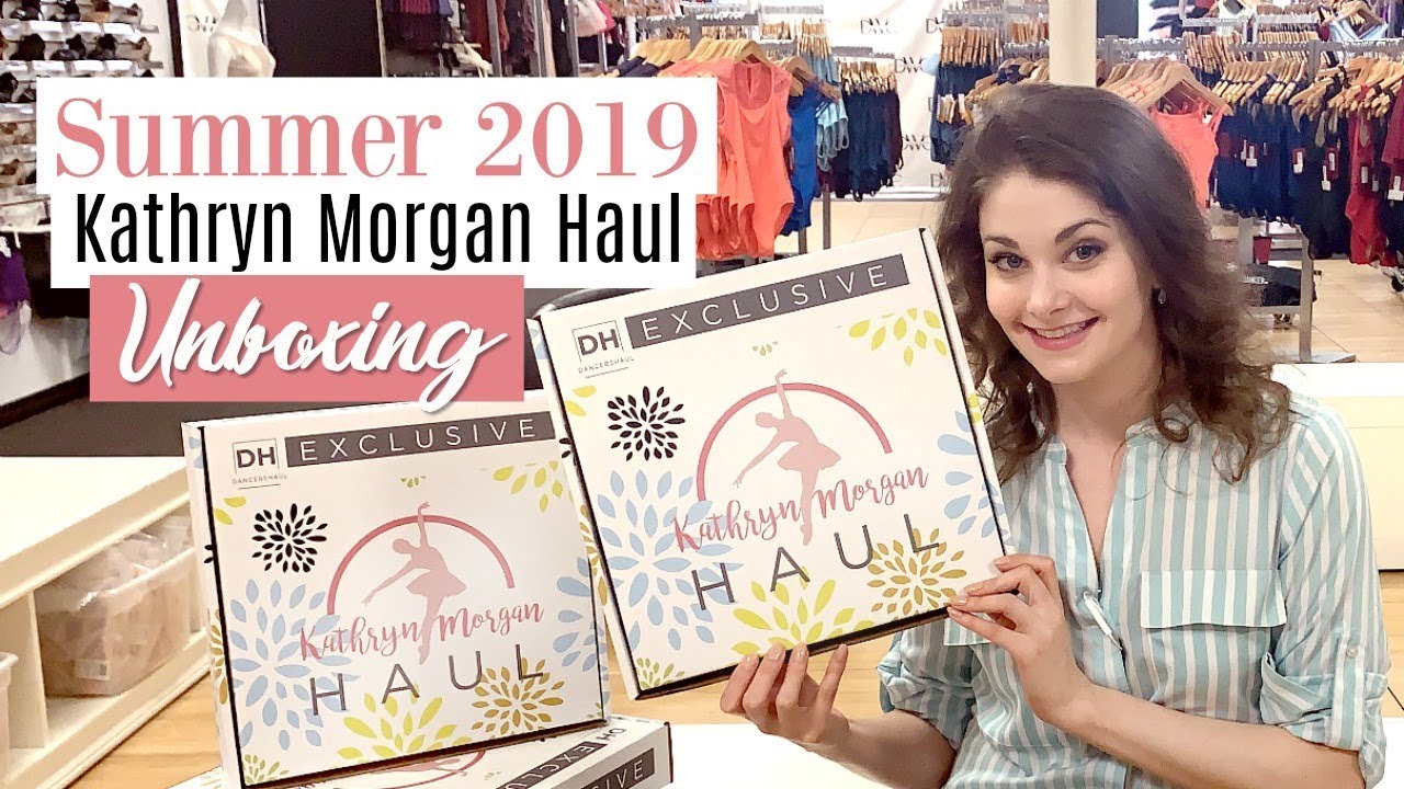 Summer 2019 Kathryn Morgan Haul Unboxing | Subscription Box for Dancers