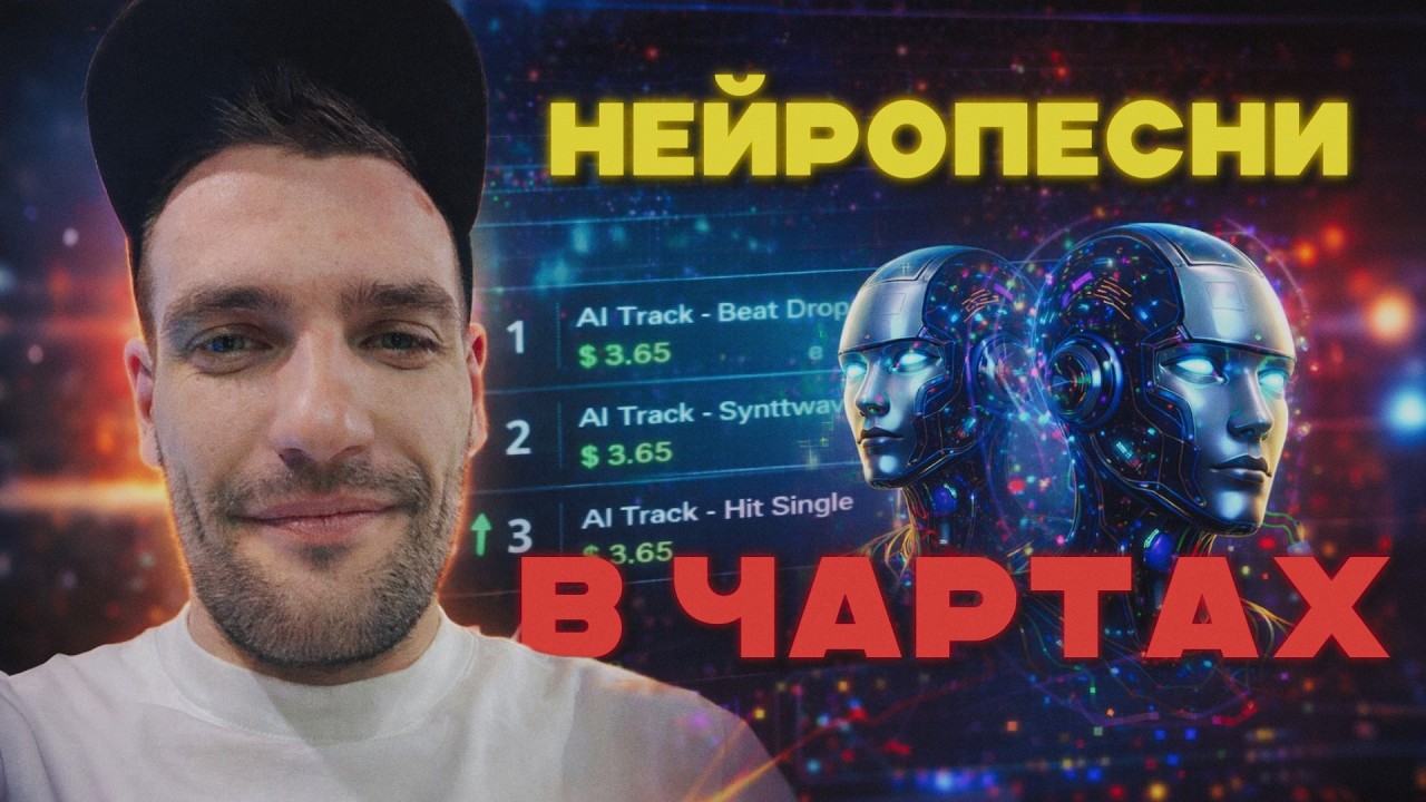 Сыпь, гармоника! - Нейросетевые песни из SUNO AI в чартах Яндекса и ВК!