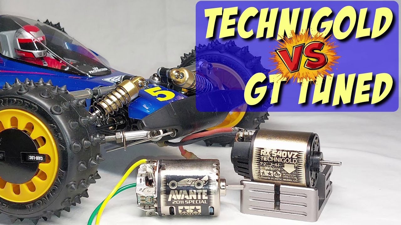 🎁 Tamiya Avante - Technigold versus GT Tuned Motor - Clocked comparison ⏱️