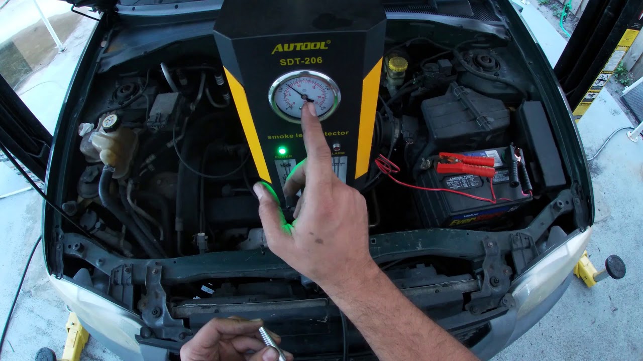 HOW TO FIND A INTAKE AIR LEAK P0171