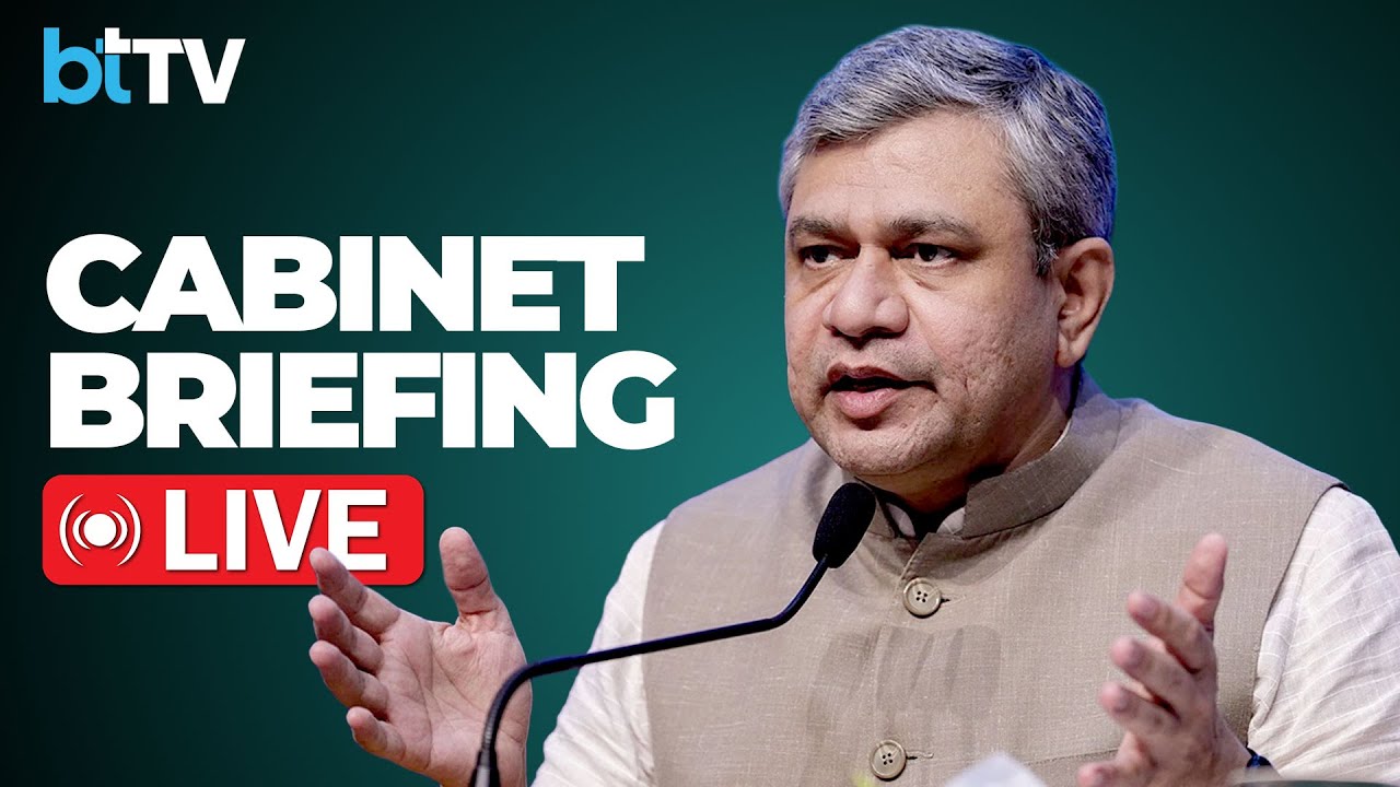 LIVE: Ashwini Vaishnaw Briefs On Cabinet Decisions | Shipping Sector, Bonus For Railway Employees