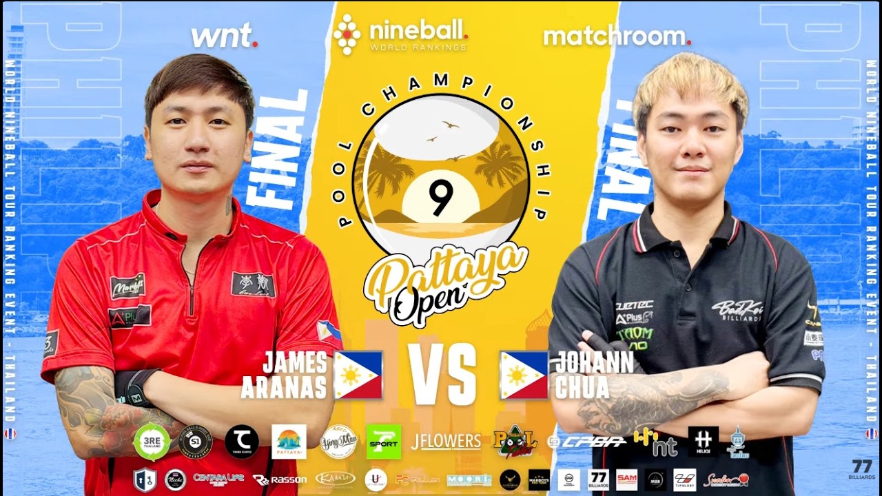 Johann Chua vs James Aranas - 2026 Pattaya Open (FINALS)