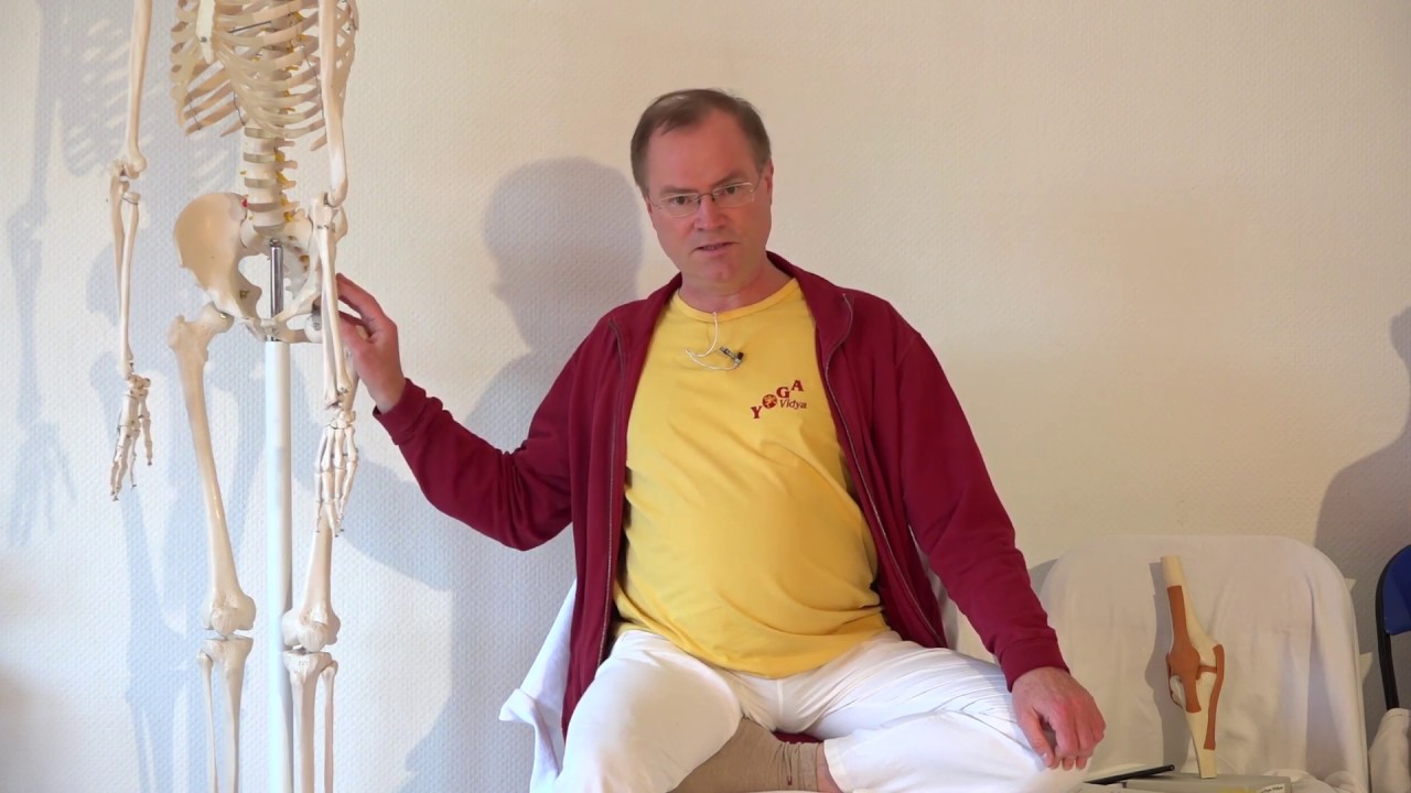 Yoga mit künstlicher Hüfte - Yoga hilft