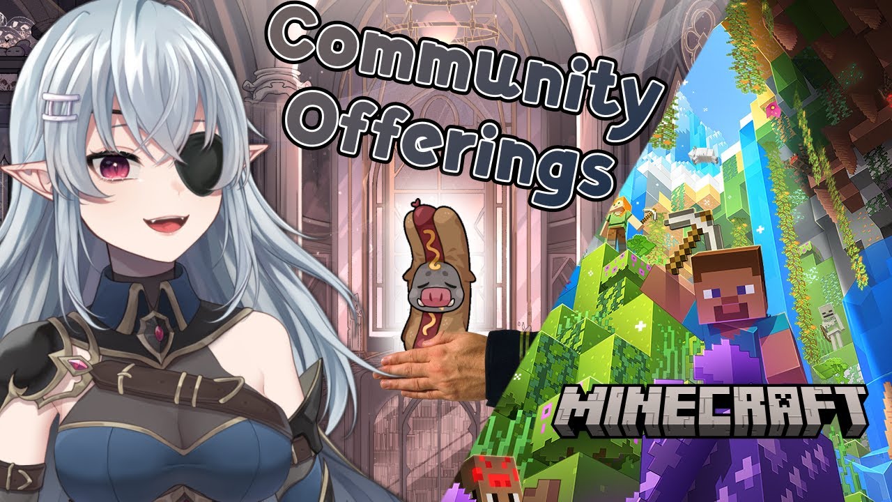 GEEGA judges Community Offerings, plays Minecraft | taking my pet rat on a walk
