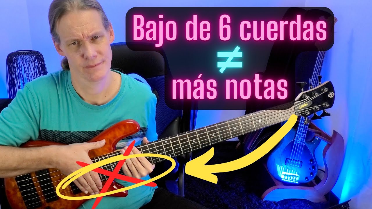 El verdadero arte del Bajo de 6 Cuerdas | &iexcl;con ejemplos concretos!
