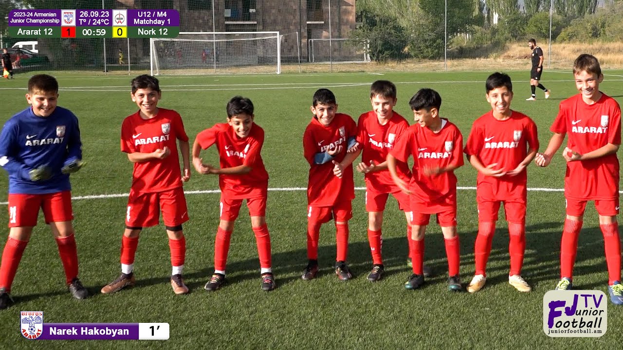 Ararat 12 (3-0) Nork 12 (26.09.23) 2023-24 AJC U12/M4, Matchday 1