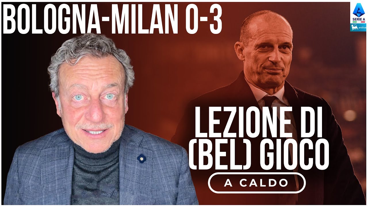 BOLOGNA-MILAN 0-3: CAPOLAVORO ROSSONERO