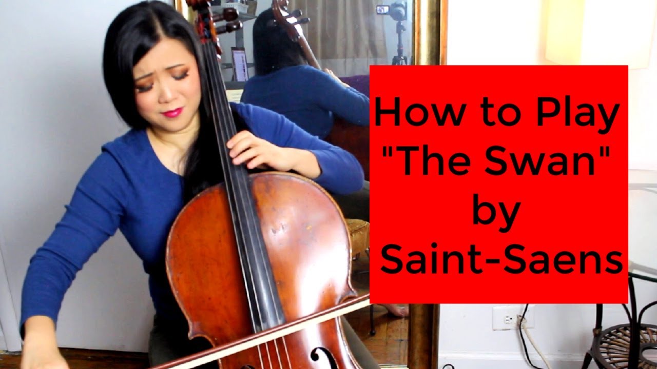How To Play The Swan by Saint-Saens (Bow Control, Continuous Vibrato, & Shifting Tips)