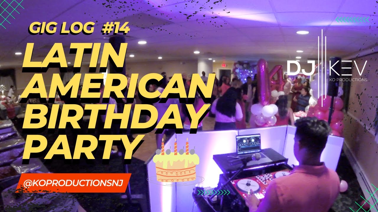 Gig Log # 15 | Latin American Birthday Party | New Equipment & Spamming the Dance Set with Sirens 🕺🏻