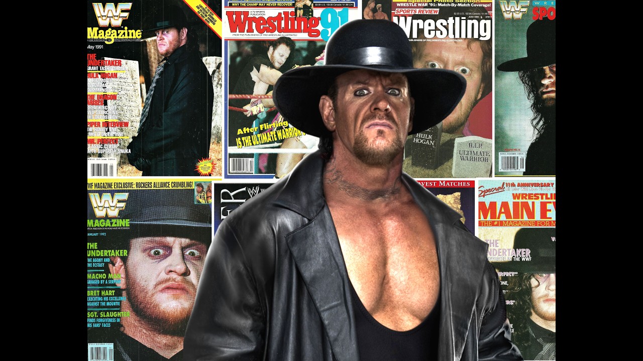 The Undertaker: A Tribute to The Phenom The Deadman in Wrestling Magazines WWE WWF 