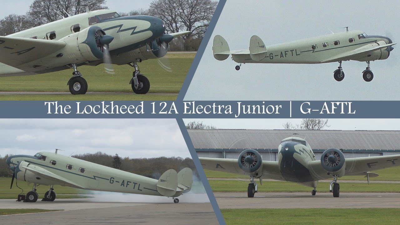 The Legendary Lockheed 12A Electra Junior | G-AFTL