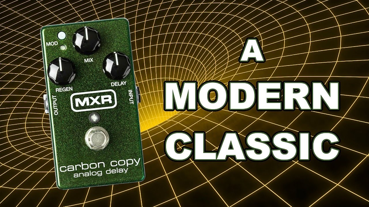The Go-To Analogue Delay | MXR Carbon Copy Demo