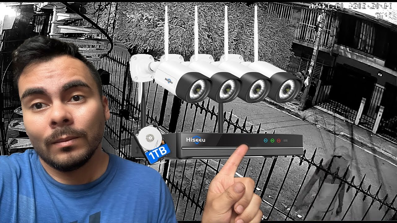 Cámaras de seguridad Hiseeu wifi