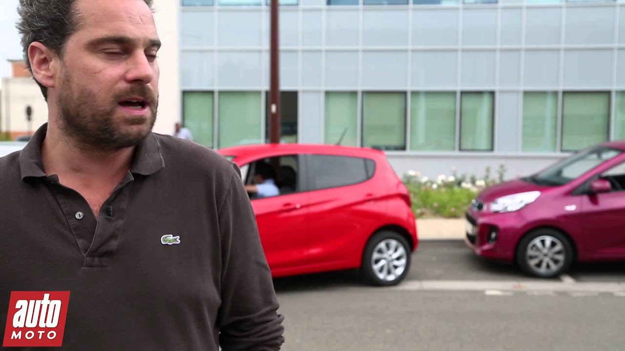 Opel Karl vs Kia Picanto : Combat de rue