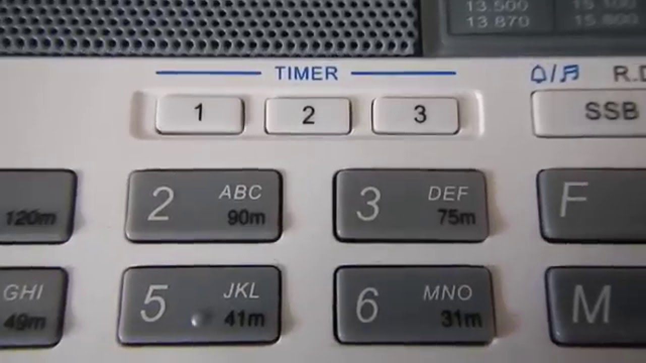 Sangean ATS 909X, How to (1 of 2)