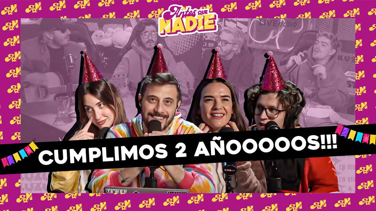 #ANTESQUENADIE l FELICES 2 AÑOS PARA NOSOTROS: EMOCIÓN, NUEVA APERTURA Y MORAT EN VIVO