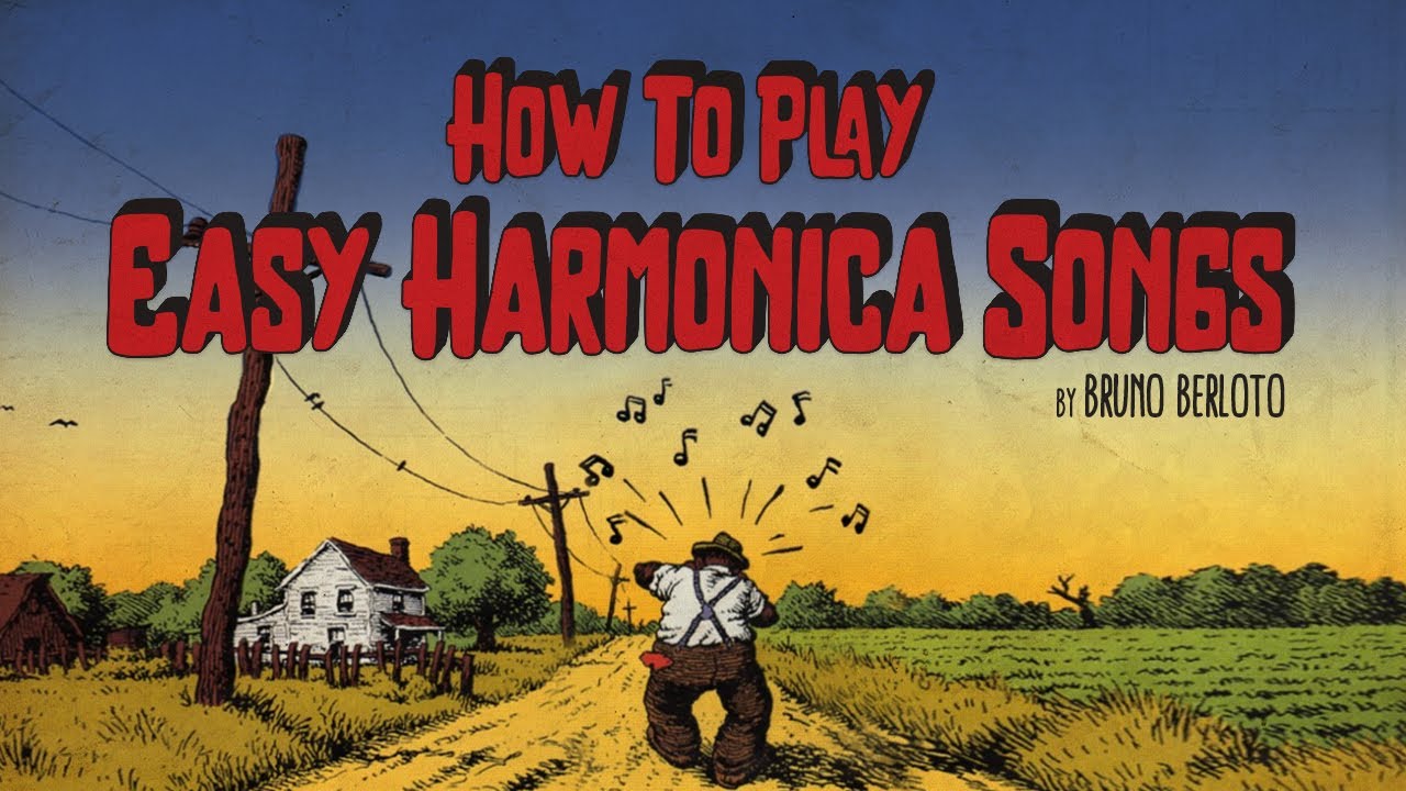 How To Play EASY SONGS on HARMONICA for Beginners and CLEAN Single Notes !