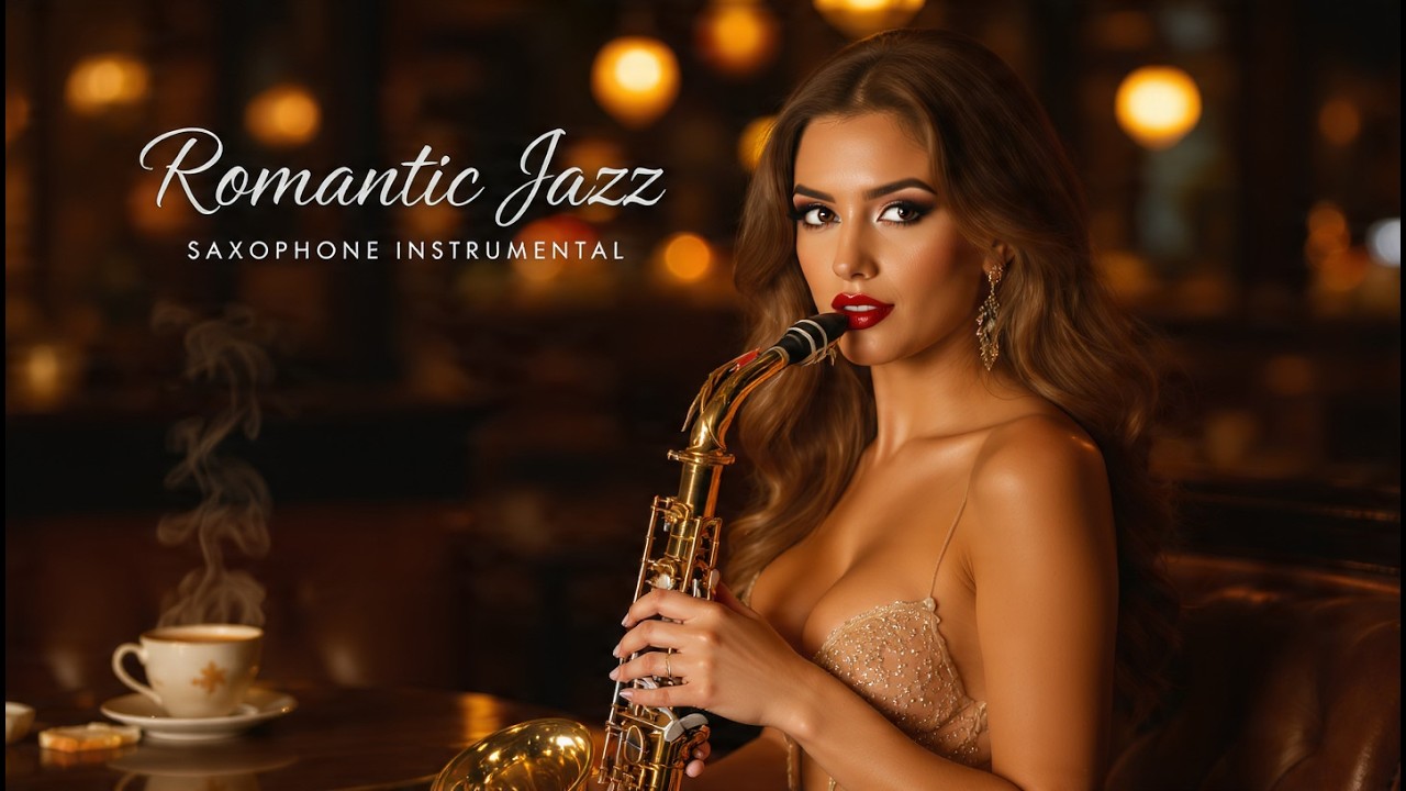 Smooth Jazz Saxophone Love Songs 🍷 Perfect Background Music for Love & Wine