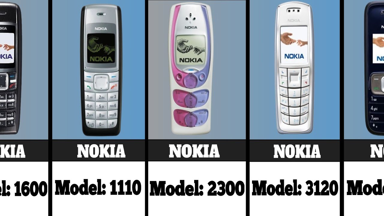 Nokia Old Model Keypad Phone || Nokia All Old Mobile phone || Comparison Video