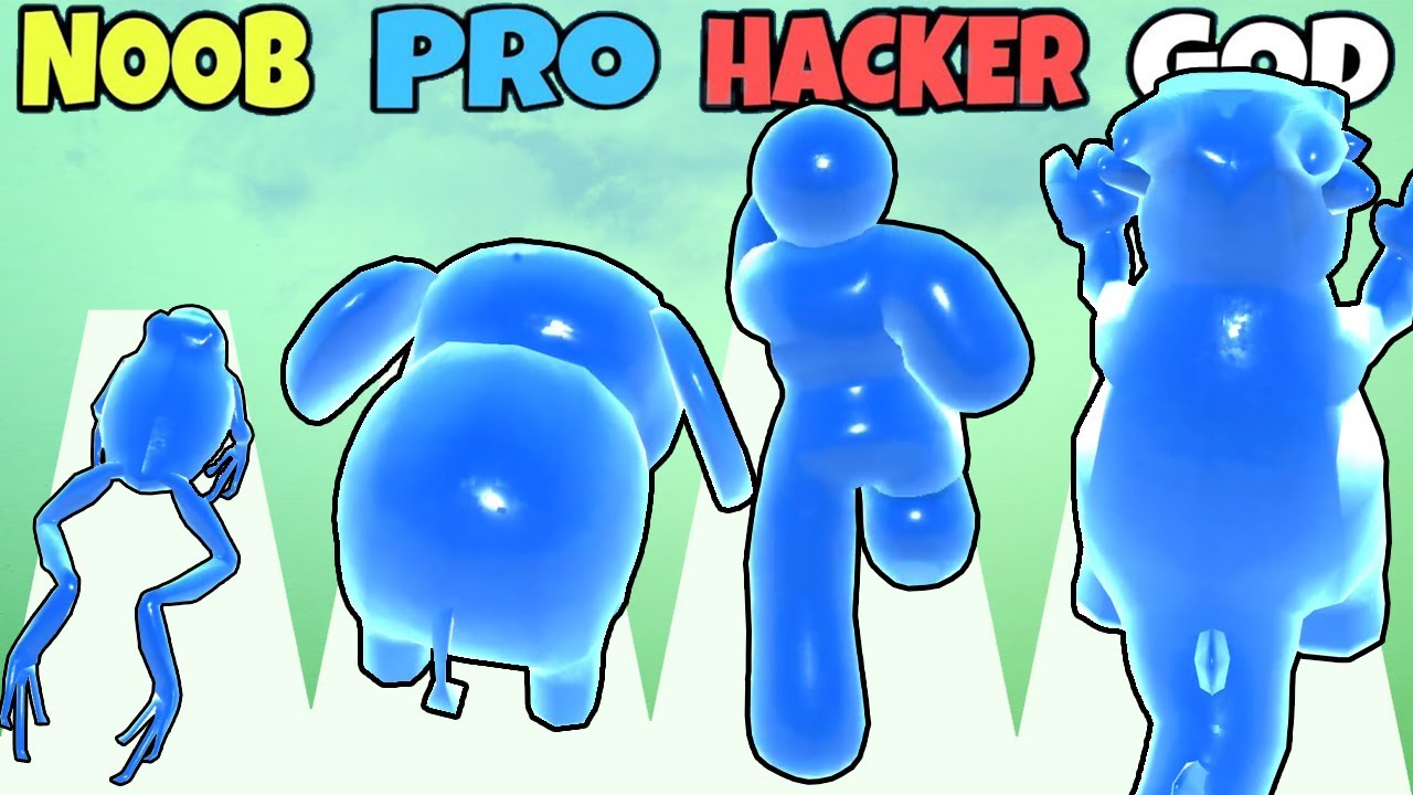 NOOB vs PRO vs HACKER vs GOD in Slime Conquer