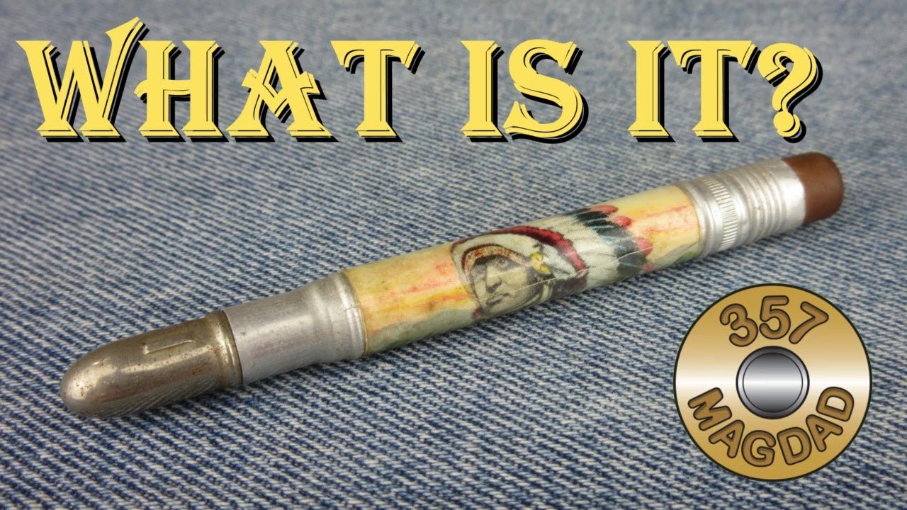 Vintage Bullet Pencil Cleanup and History