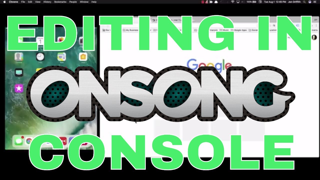 Using OnSong Console to Create and Manage Songs in OnSong