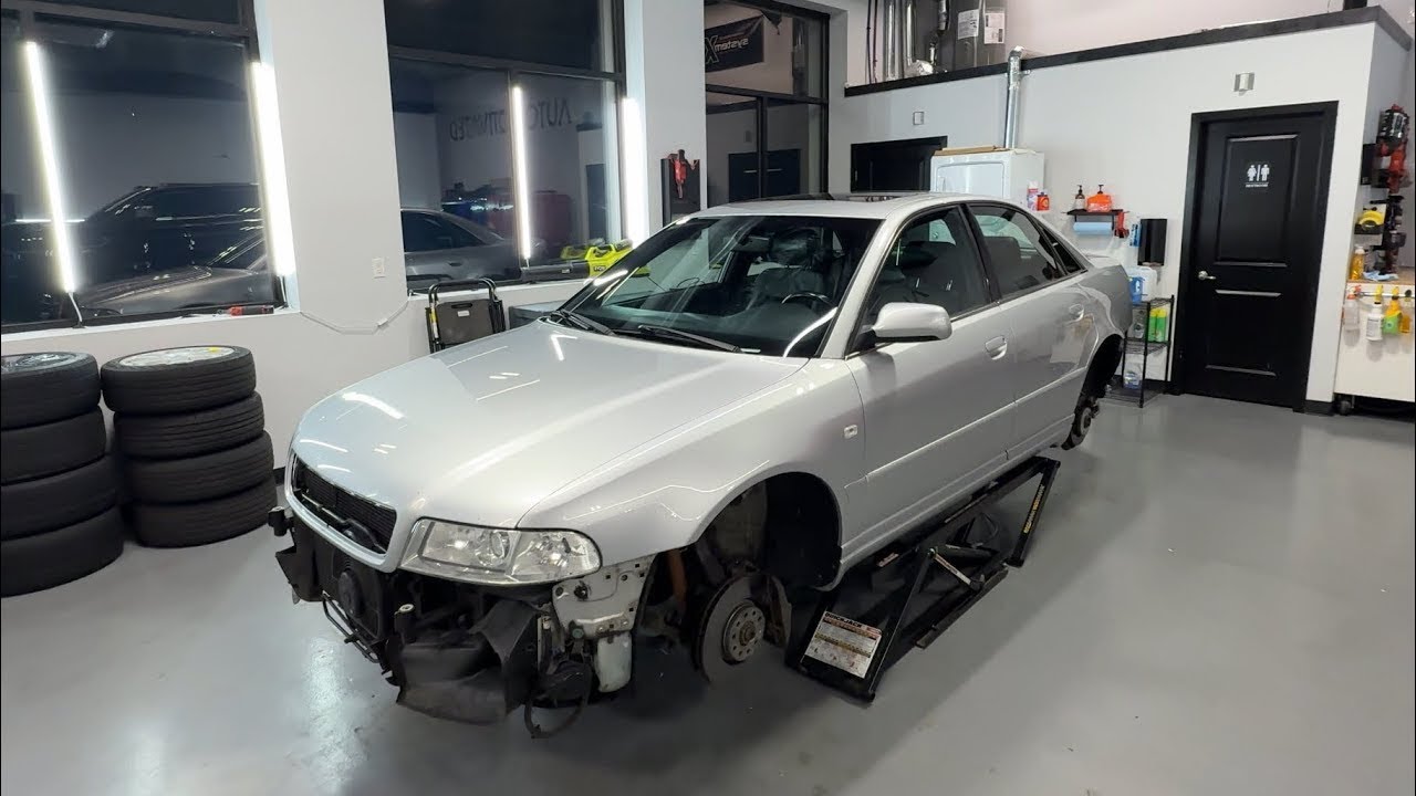 How to Delete Audi B5 S4 Amber Headlight Lens (Full Walkthrough)