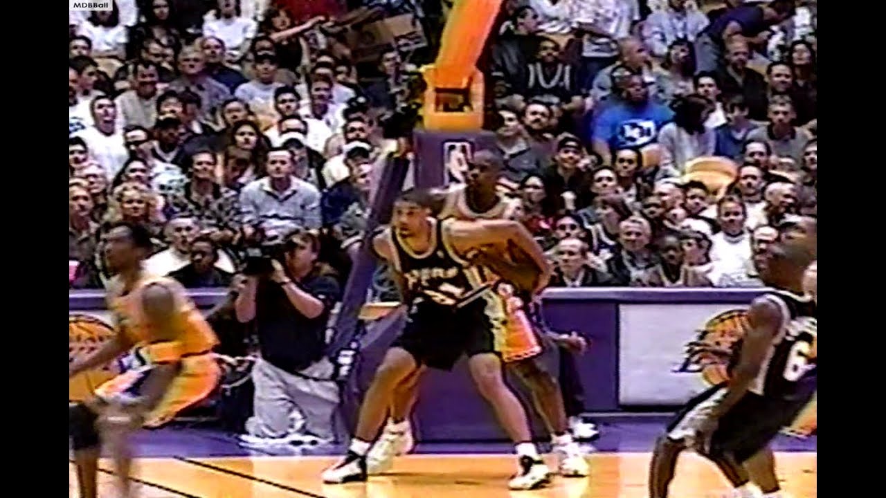 NBA On NBC - Spurs @ Lakers 1999 WCSF Game 4