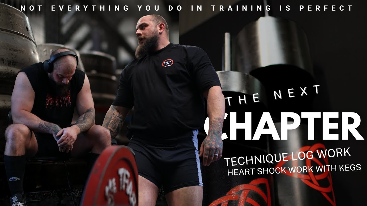 Training complete. Knees destroyed. Waddling activated | Log Work | Heart Shock Work With Kegs