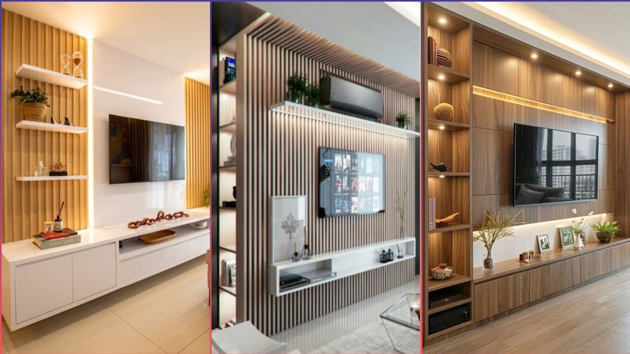 200 лучших идей дизайна настенных шкафов под телевизор | Дизайн тумб под телевизор 2025 | Настенн...