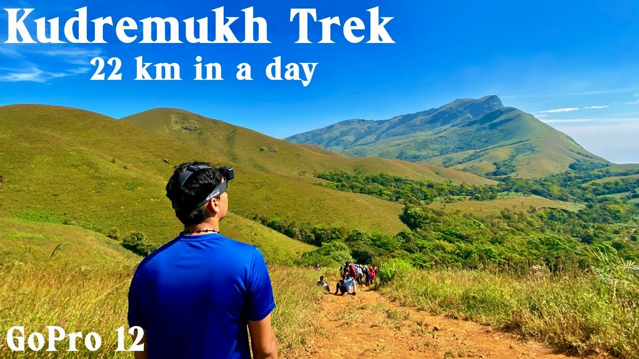 Kudremukh Trek | 4K Shot on GoPro Hero 12  | Enjoy full trekking experience #kudremukh #trekking