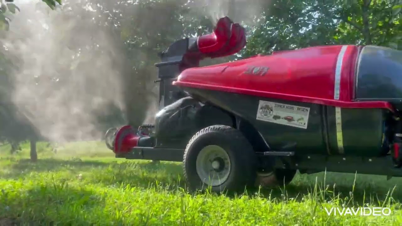 High Walnut Trees? No Problem. 50% Less Chemical, Superior Coverage