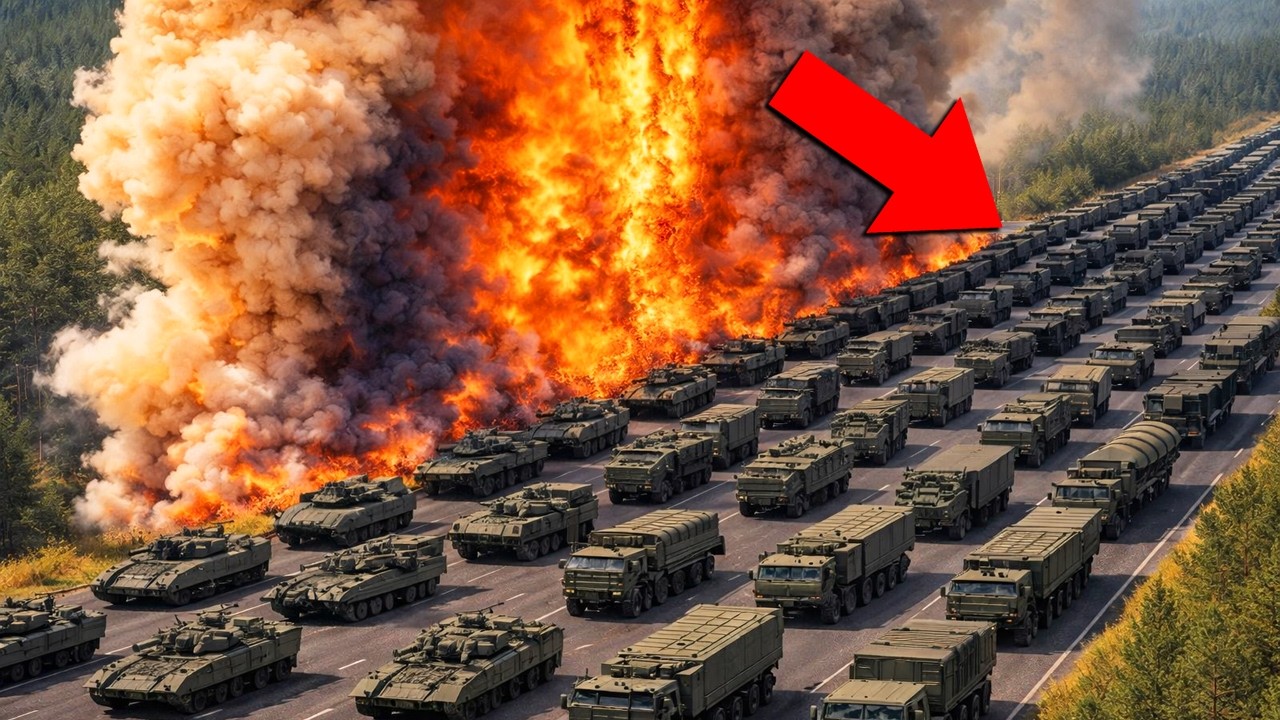 Самая грозная российская штурмовая колонна вошла в Украину &mdash; 72 часа спустя, исчезла.