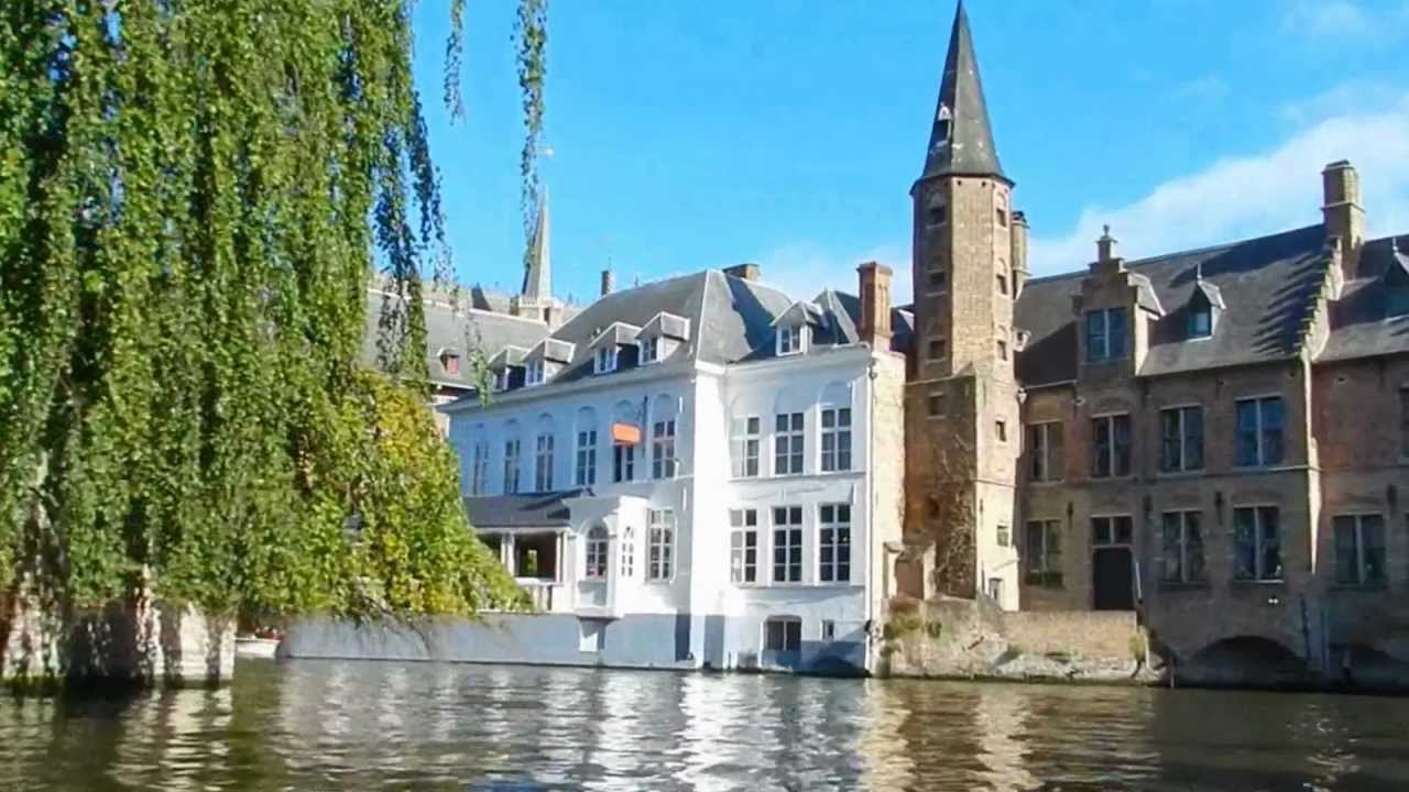 Bruges Belgium Canal Tour