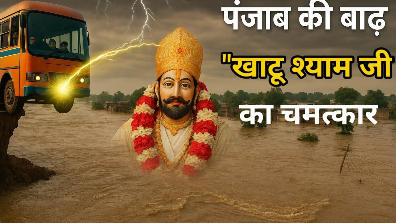 पंजाब की बाढ़ में खाटू श्याम जी का चमत्कार | सच्ची घटना जिसने सबको हिला दिया! 😱🙏