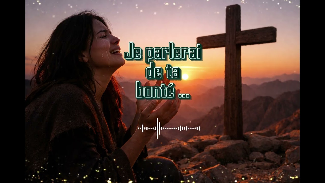 Je parlerai de ta bonté