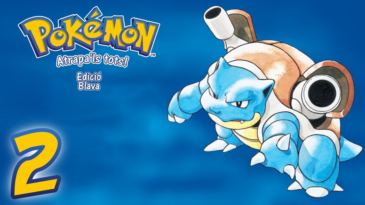 Pokémon Edició Blava | Capitulo 2 - Medalla de Llicorella