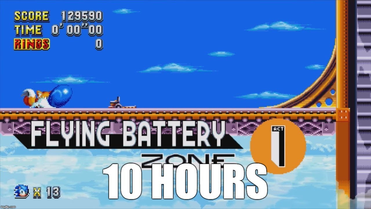 Sonic Mania - Flying Battery Zone Act 1 Extended (10 Hours)