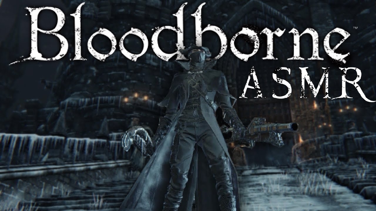 ASMR 💤 Relaxing Bloodborne Exploration in Cainhurst Castle | Soft Whispers & Controller Sounds