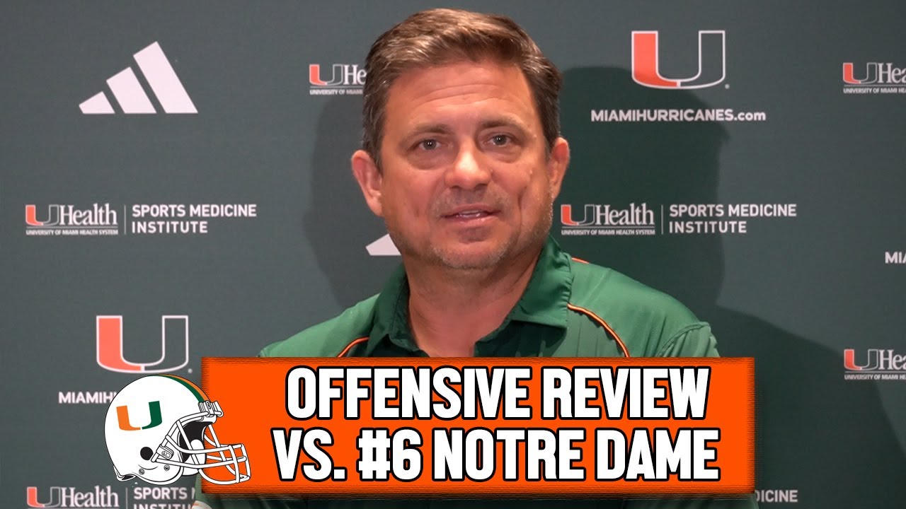 Shannon Dawson Reviews Offense, Carson Beck & Malachi Toney in Win Over #6 Notre Dame
