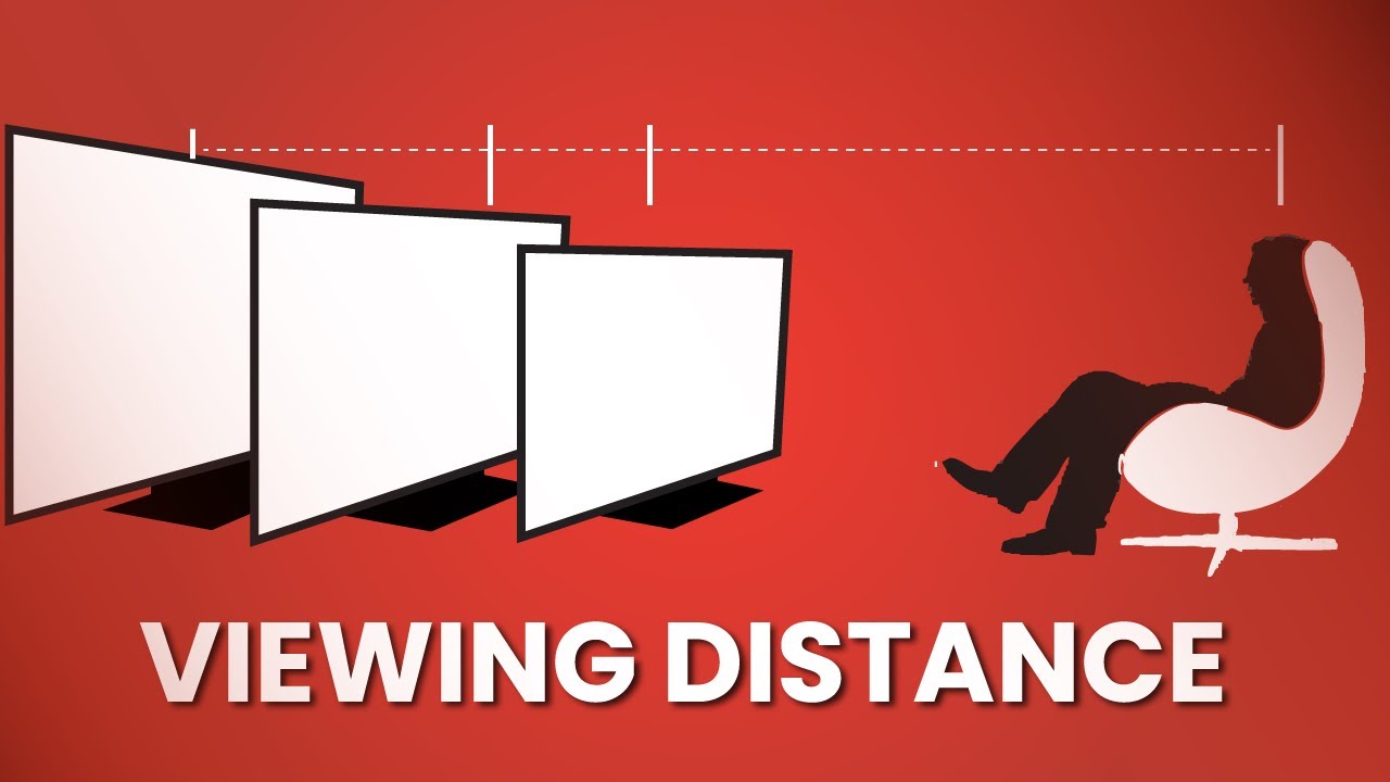 SITTING TOO FAR AWAY? | Optimum Viewing Distances for TVs | eCoustically Speaking
